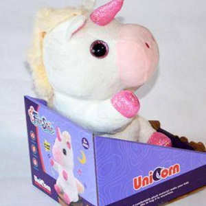 عروسک پولیشی مدل یونیکورن موزیکال و سخنگو Fun Star_اسباب بازی